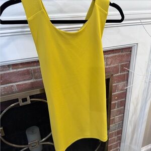 Ann Taylor Vibrant Yellow Tank Top